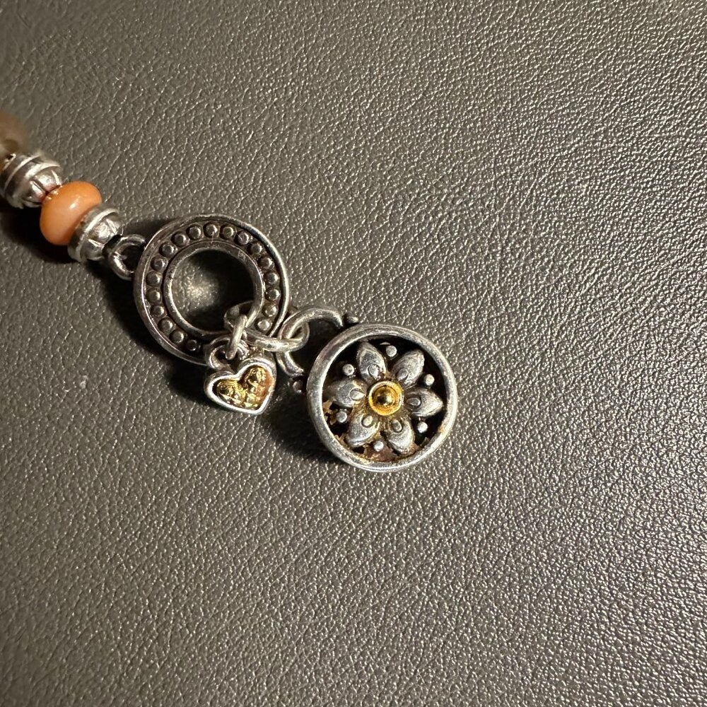 Bundle of Two Bracelets - Brighton Agate Beaded and Silver Baltic Amber - Picture 9 of 9